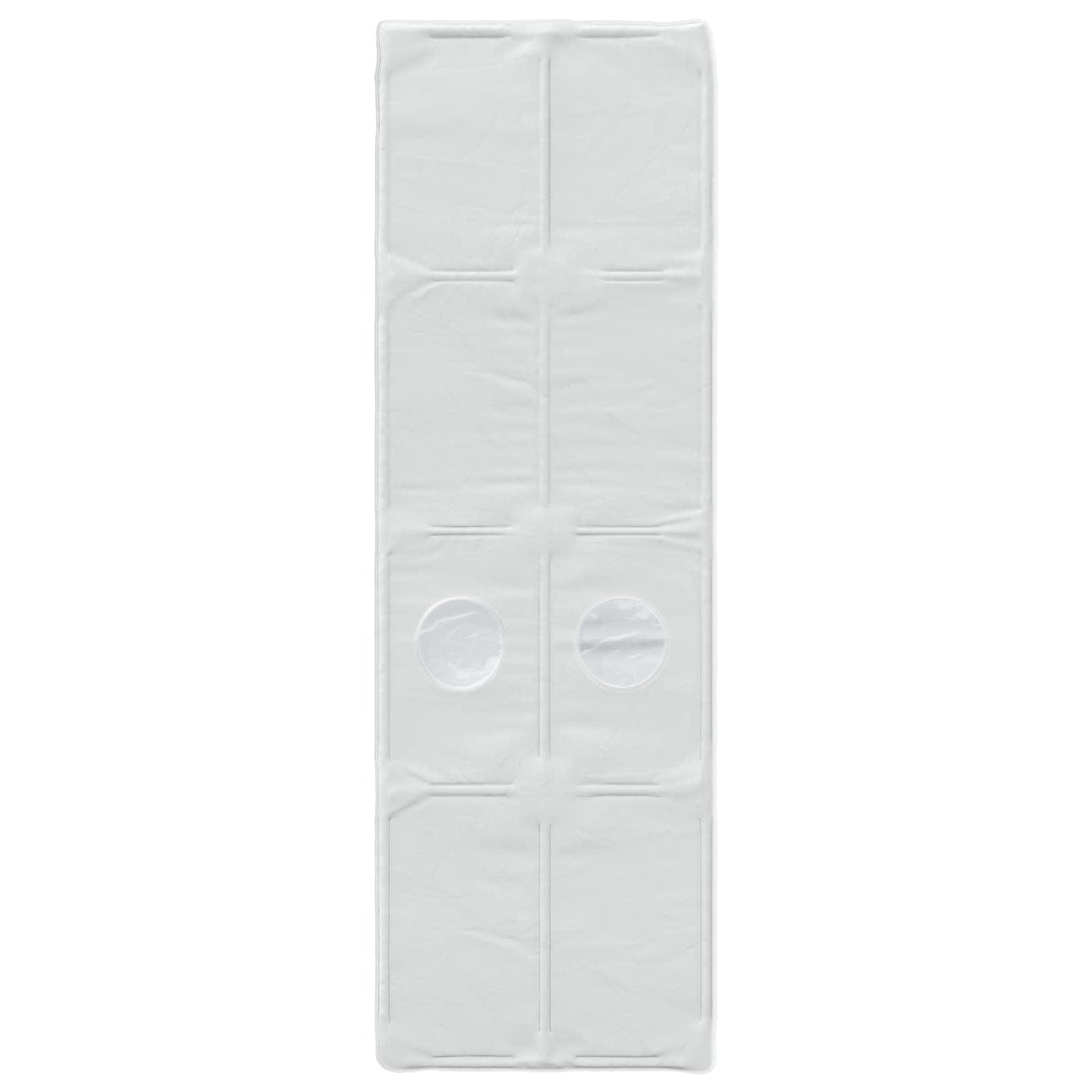 Tunel Postele 2 Pcs Bílá 211 X 67.5 X 2 Cm Polyester