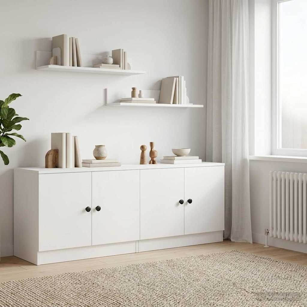Úložný Kabinet Pro Patrovou Postel 2 Ks Bílá 66 X 35 X 48 Cm