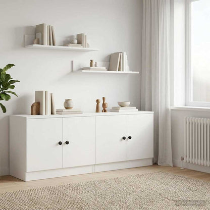 Úložný Kabinet Pro Patrovou Postel 2 Ks Bílá 66 X 35 X 48 Cm
