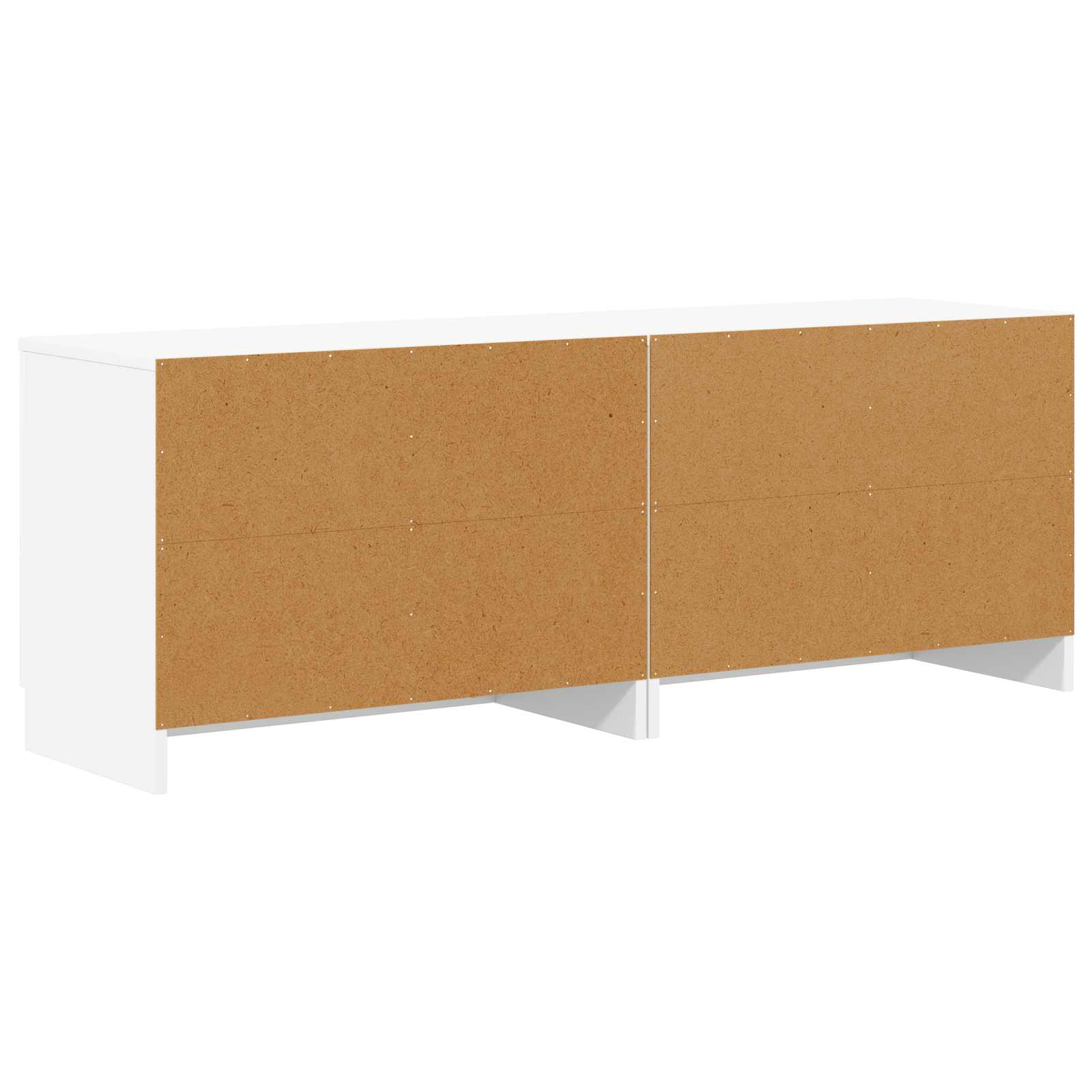Úložný Kabinet Pro Patrovou Postel 2 Ks Bílá 66 X 35 X 48 Cm