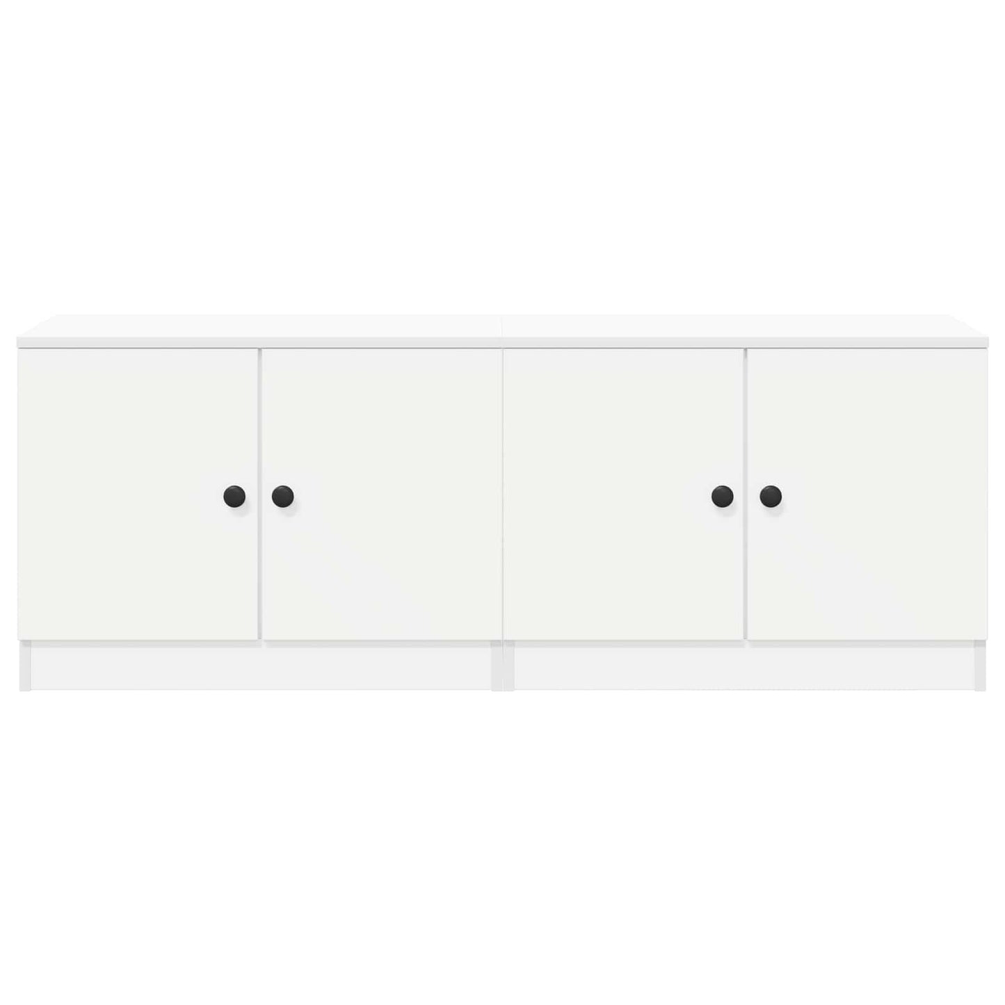 Úložný Kabinet Pro Patrovou Postel 2 Ks Bílá 66 X 35 X 48 Cm