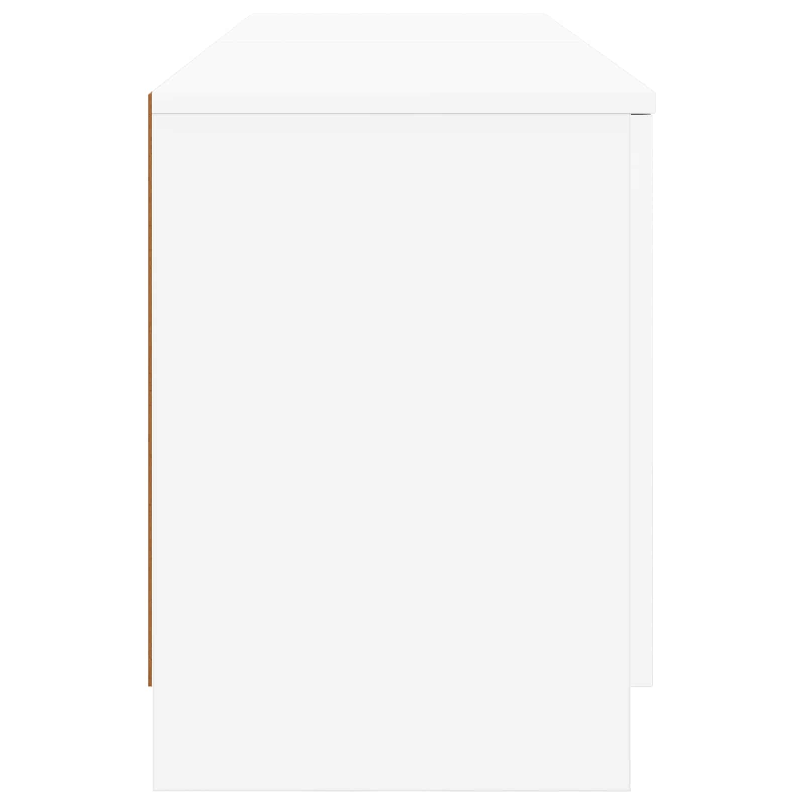 Úložný Kabinet Pro Patrovou Postel 2 Ks Bílá 66 X 35 X 48 Cm