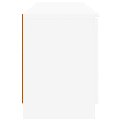 Úložný Kabinet Pro Patrovou Postel 2 Ks Bílá 66 X 35 X 48 Cm