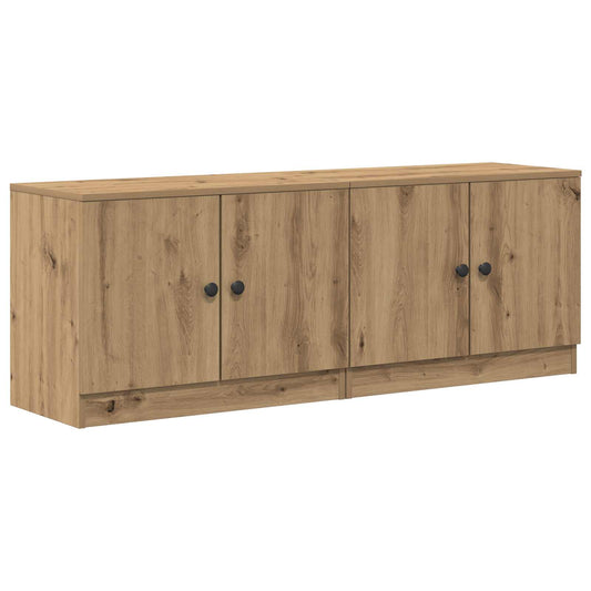 Úložný Kabinet Pro Patrovou Postel 2 Ks Dub Artisan