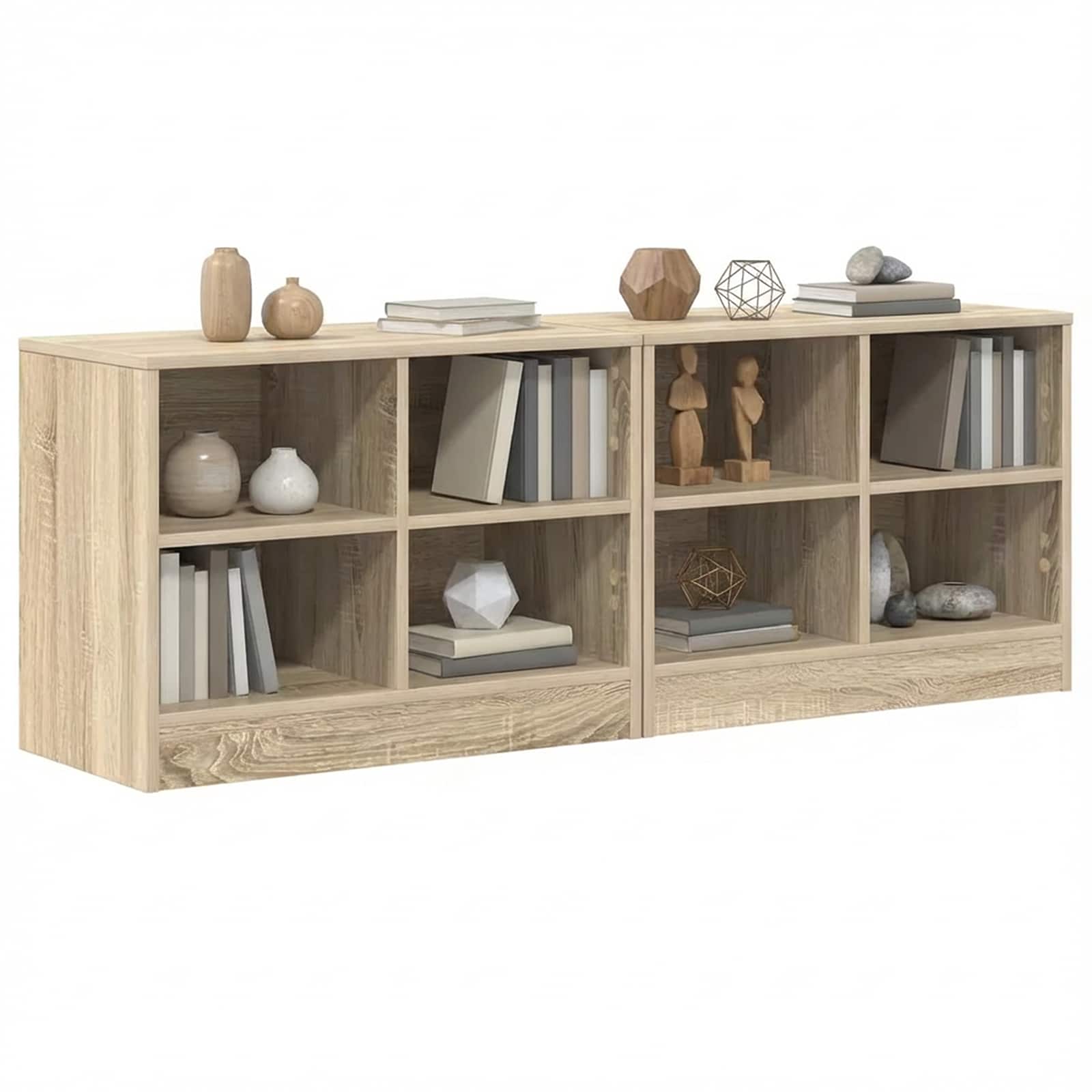 Zásuvka Pod Postel S Policí 2 Pcs Dub Sonoma 66 X 33 X 48 Cm