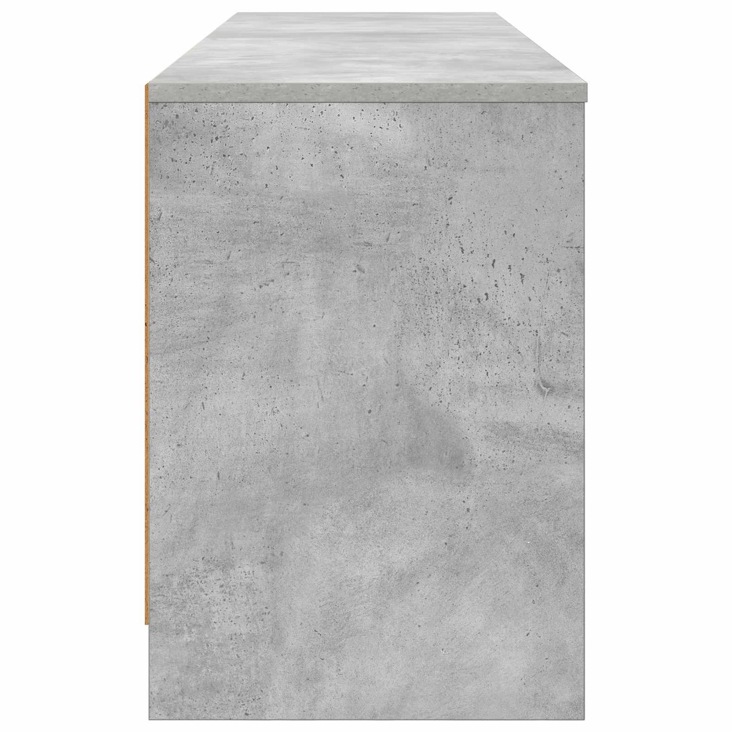 Zásuvka Pod Postel S Policí 2 Pcs Betonově Šedá 66 X 33 X 48 Cm