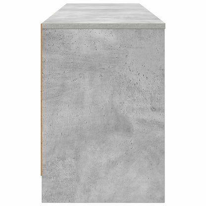 Zásuvka Pod Postel S Policí 2 Pcs Betonově Šedá 66 X 33 X 48 Cm
