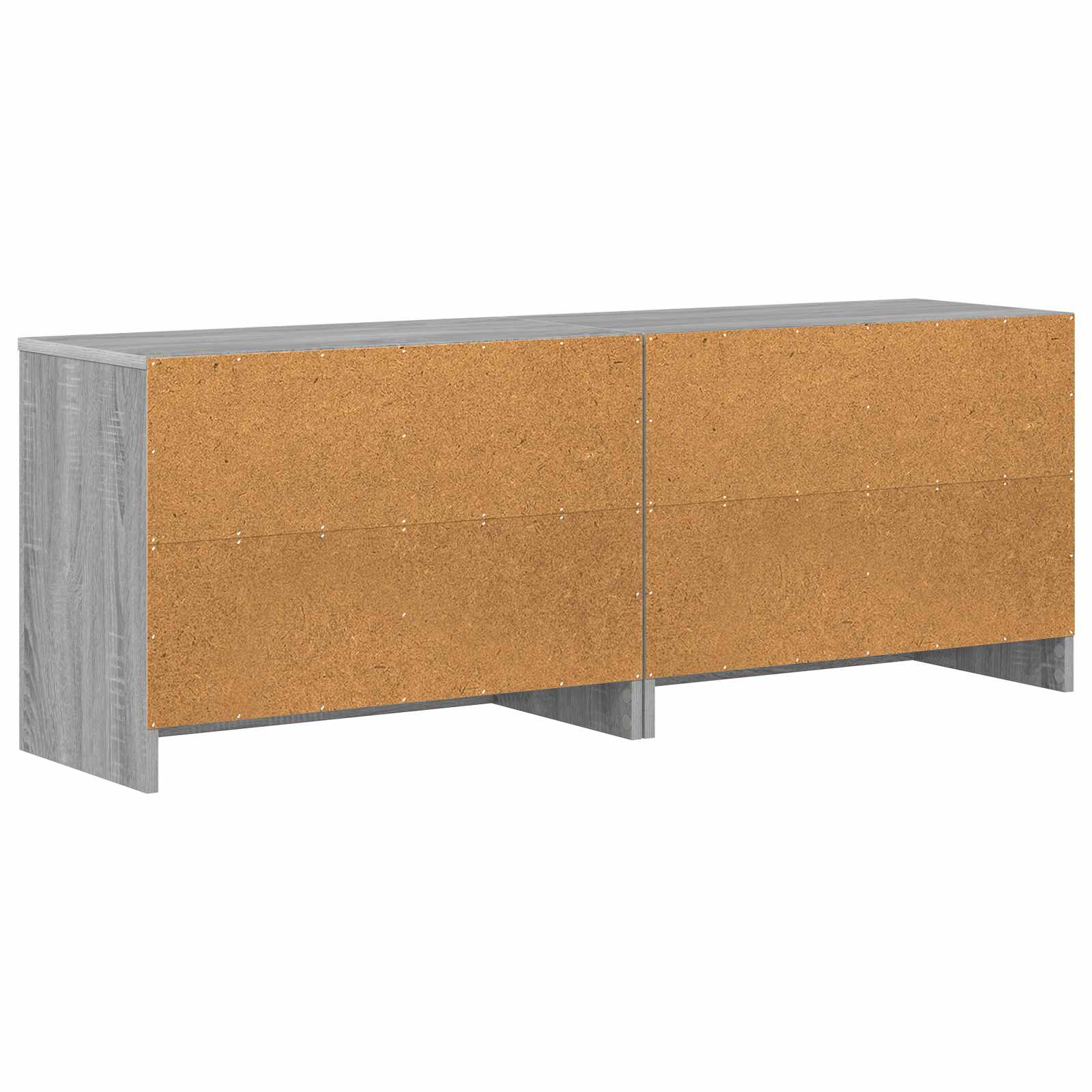 Zásuvka Pod Postel S Policí 2 Pcs Šedý Sonoma 66 X 33 X 48 Cm