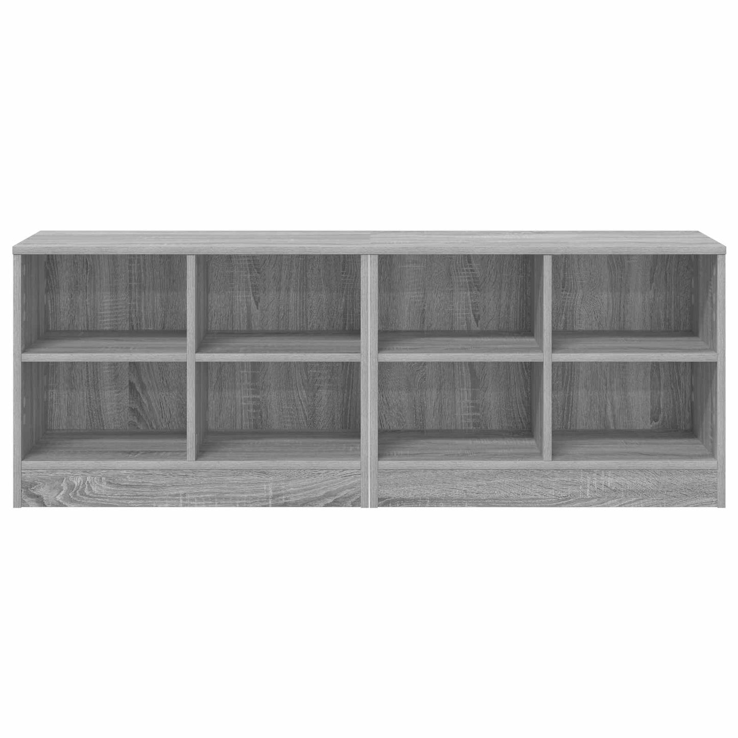 Zásuvka Pod Postel S Policí 2 Pcs Šedý Sonoma 66 X 33 X 48 Cm
