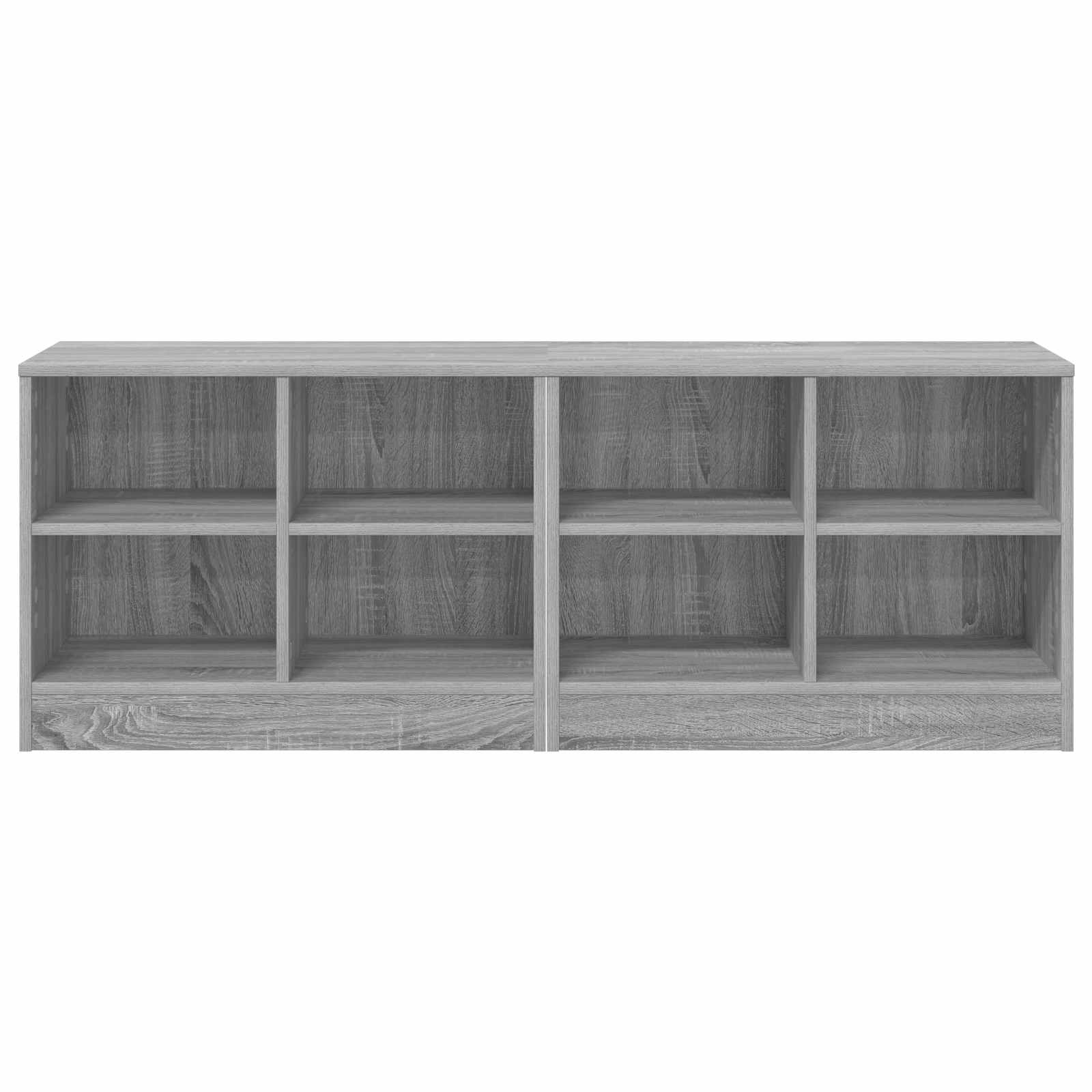 Zásuvka Pod Postel S Policí 2 Pcs Šedý Sonoma 66 X 33 X 48 Cm