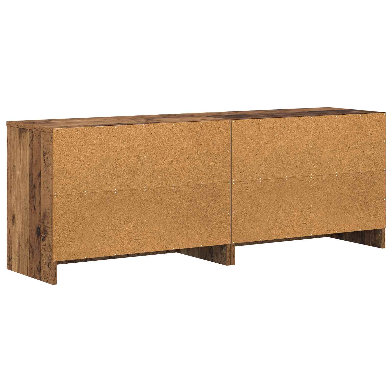Zásuvka Pod Postel S Policí 2 Pcs Staré Dřevo 66 X 33 X 48 Cm