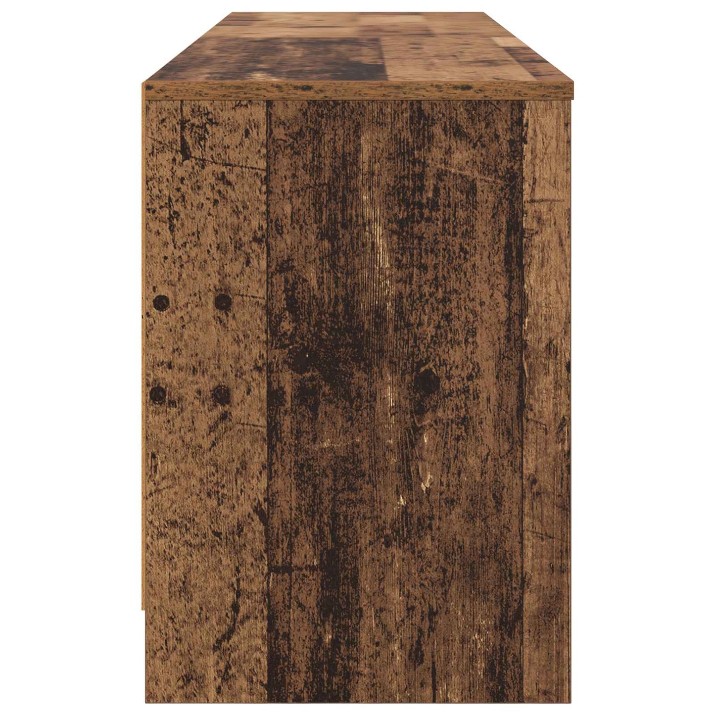Zásuvka Pod Postel S Policí 2 Pcs Staré Dřevo 66 X 33 X 48 Cm