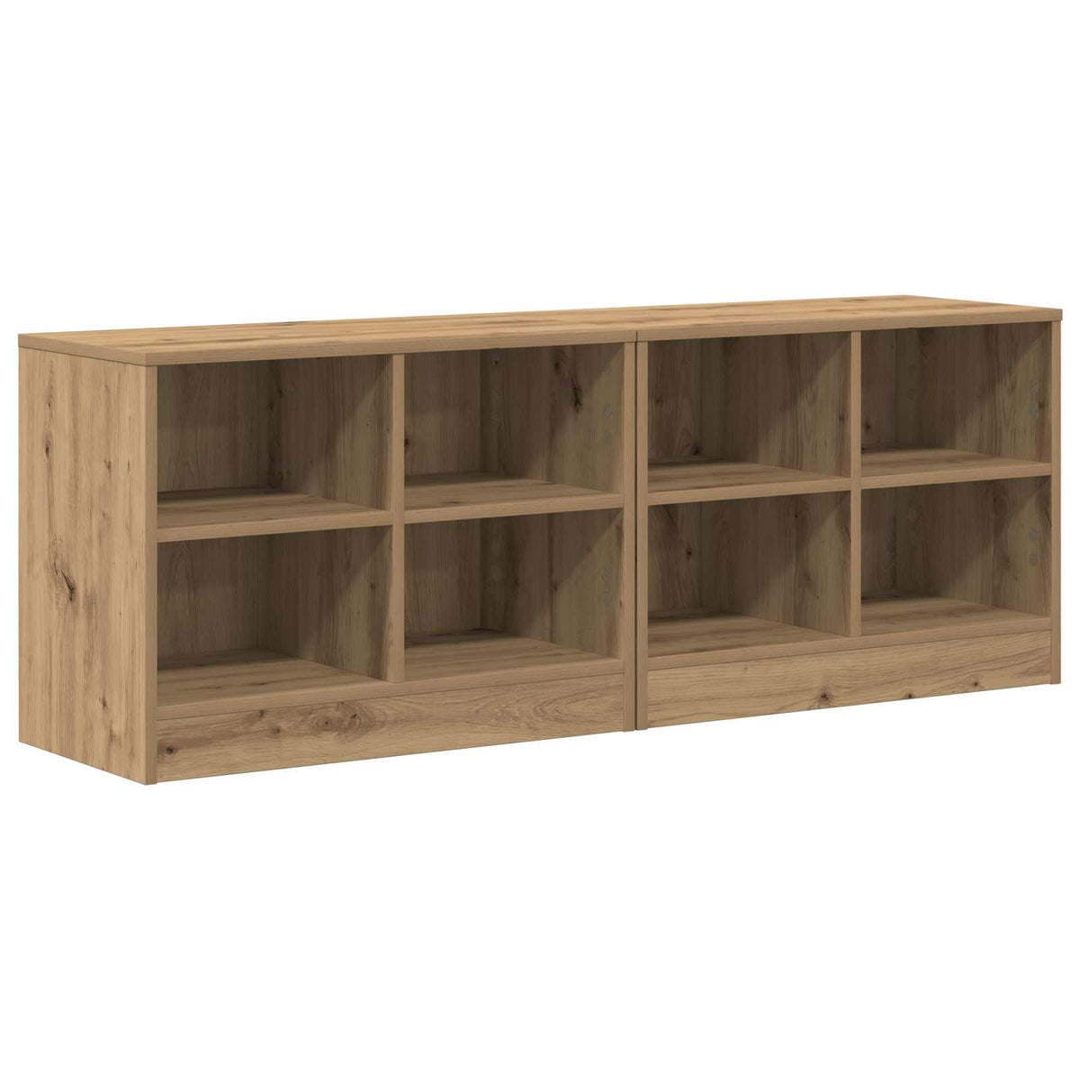 Zásuvka Pod Postel S Policí 2 Ks Dub Artisan 66 X 33 X 48 Cm