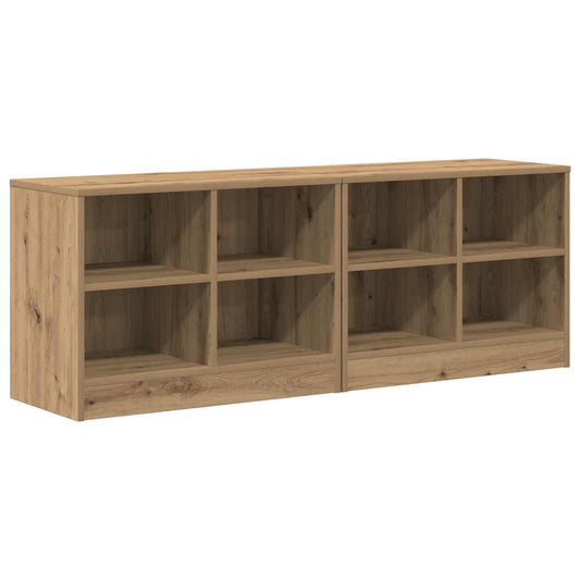 Zásuvka Pod Postel S Policí 2 Ks Dub Artisan 66 X 33 X 48 Cm