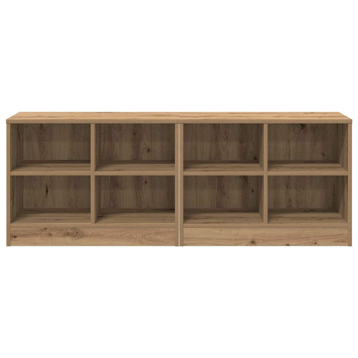 Zásuvka Pod Postel S Policí 2 Ks Dub Artisan 66 X 33 X 48 Cm