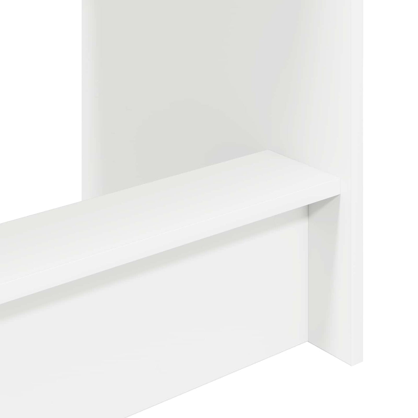 Postelový Stůl Bílá Kompozitní Dřevo 100 X 45 X 75 Cm