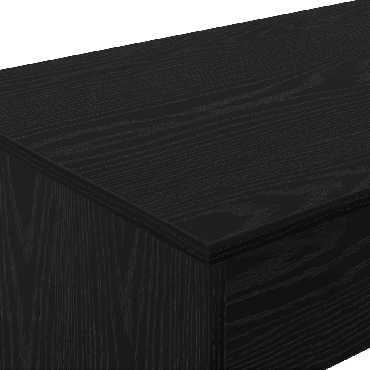 Postelový Stůl Černý Dub Kompozitní Dřevo 100 X 45 X 75 Cm