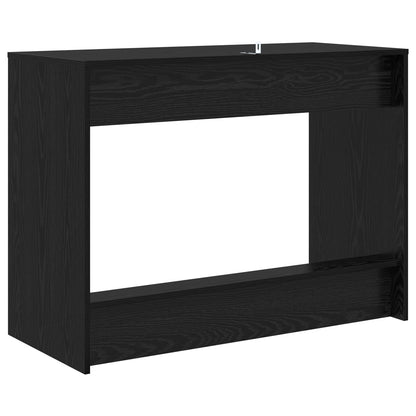 Postelový Stůl Černý Dub Kompozitní Dřevo 100 X 45 X 75 Cm