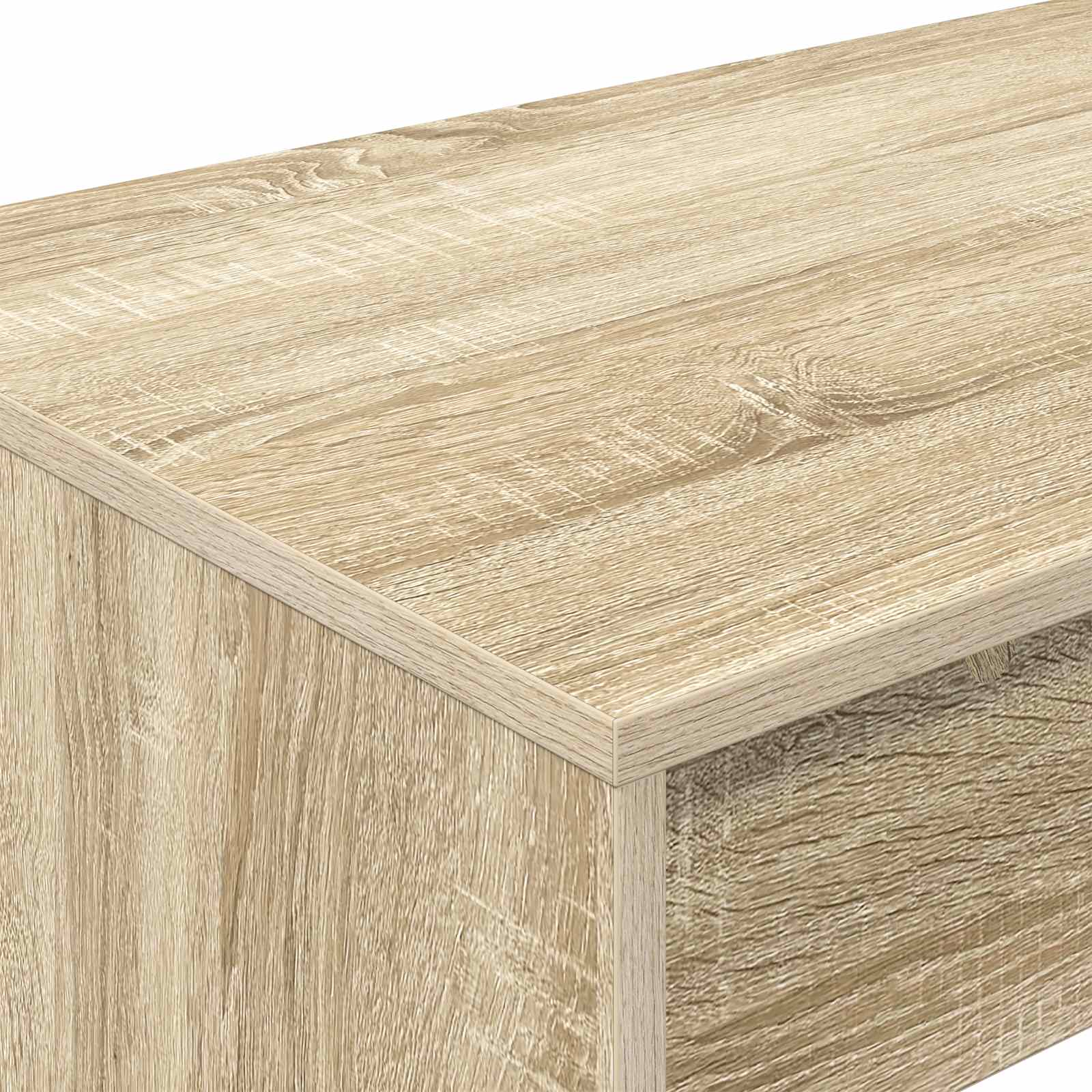 Postelový Stůl Dub Sonoma Kompozitní Dřevo 100 X 45 X 75 Cm
