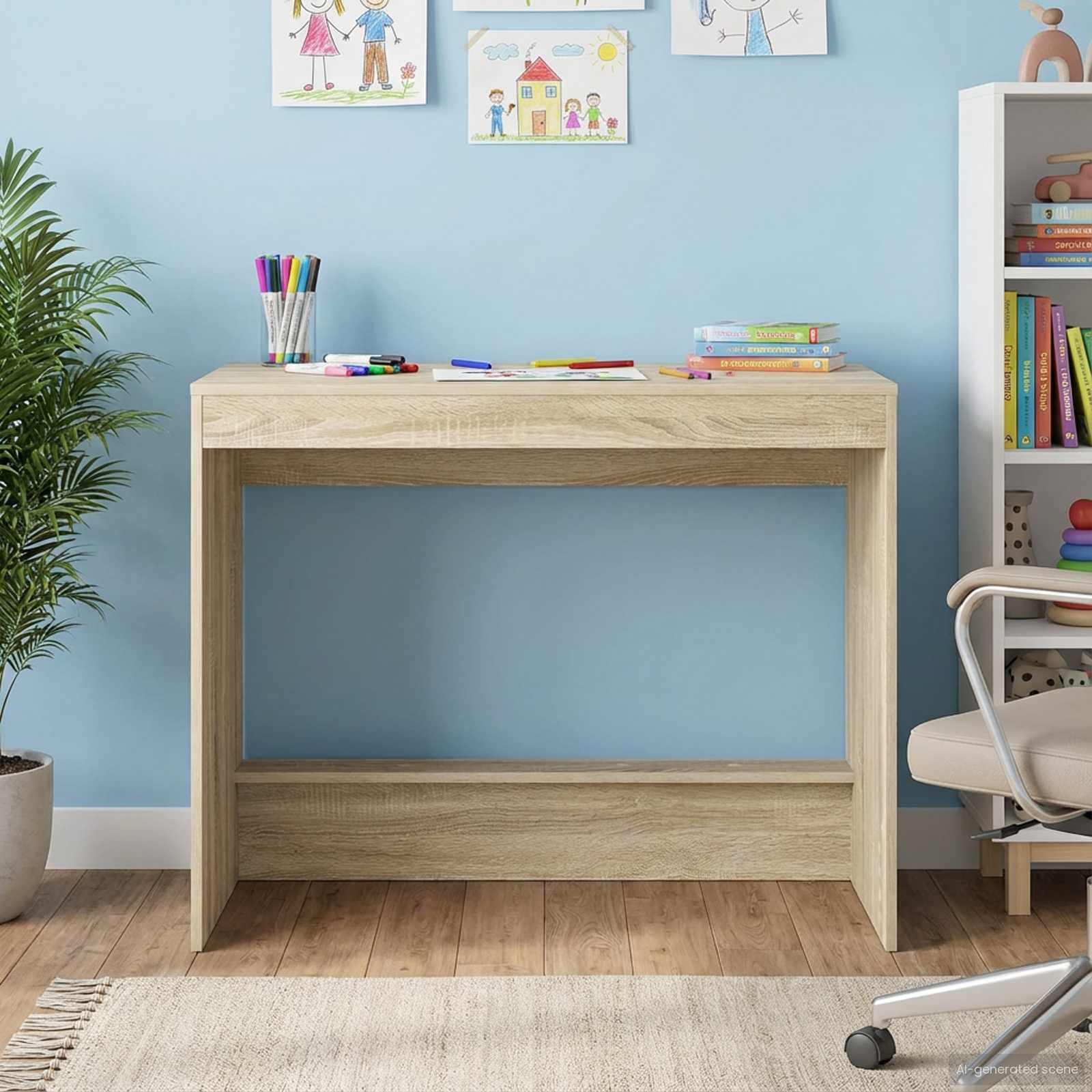 Postelový Stůl Dub Sonoma Kompozitní Dřevo 100 X 45 X 75 Cm
