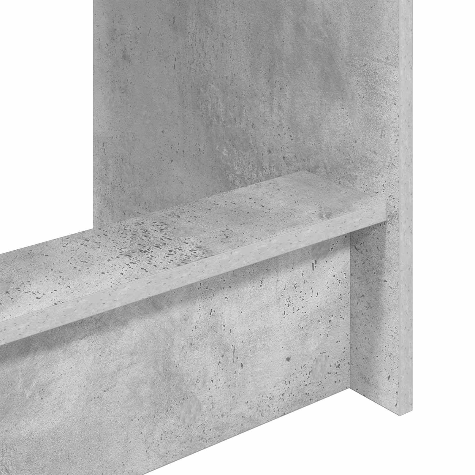 Postelový Stůl Betonově Šedá Kompozitní Dřevo 100 X 45 X 75 Cm