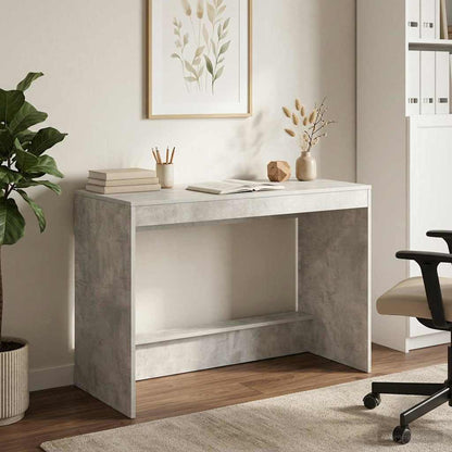 Postelový Stůl Betonově Šedá Kompozitní Dřevo 100 X 45 X 75 Cm