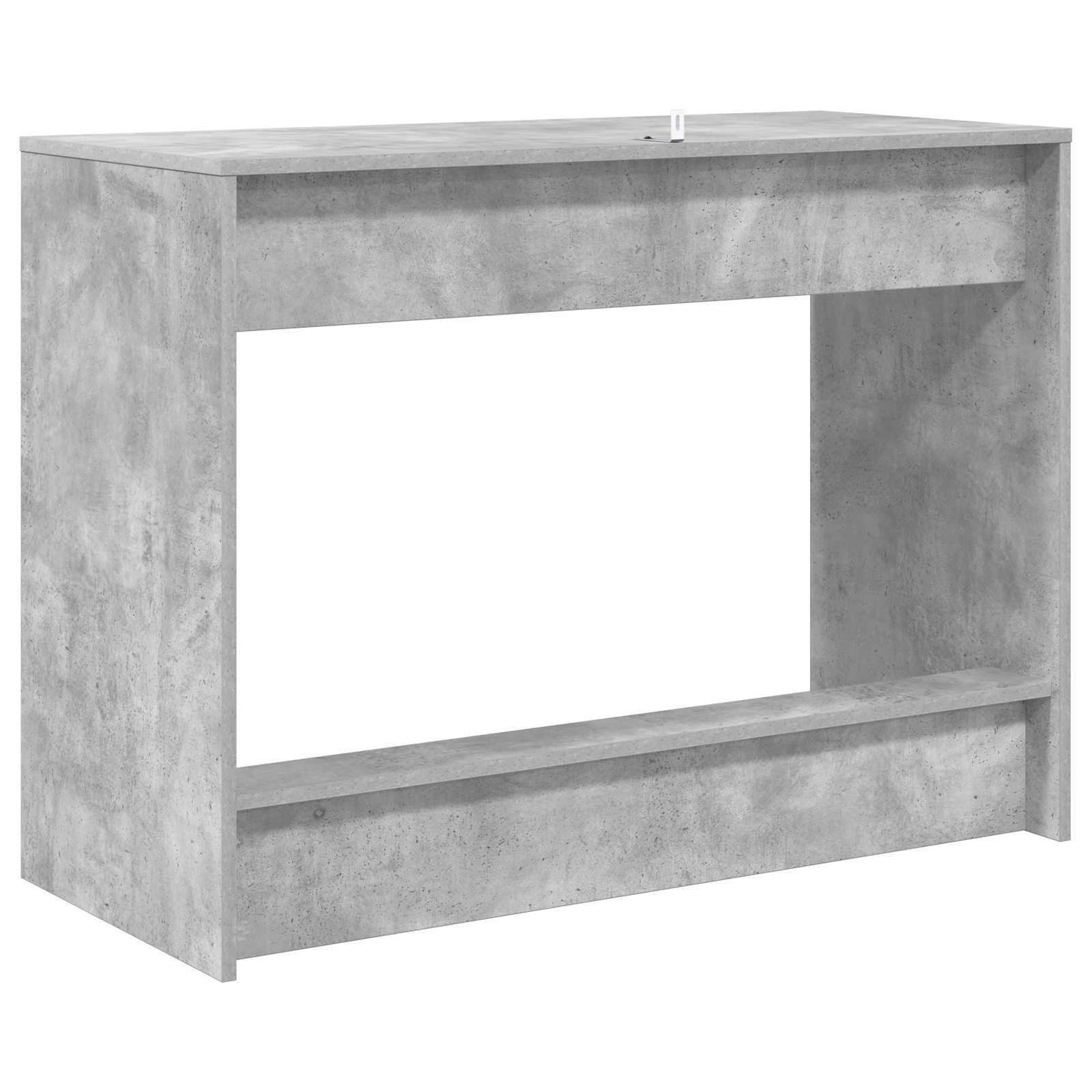 Postelový Stůl Betonově Šedá Kompozitní Dřevo 100 X 45 X 75 Cm