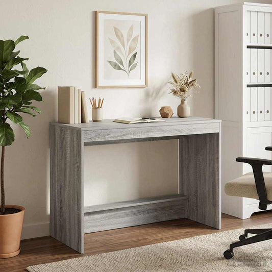 Postelový Stůl Šedý Sonoma Kompozitní Dřevo 100 X 45 X 75 Cm