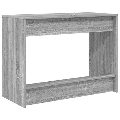 Postelový Stůl Šedý Sonoma Kompozitní Dřevo 100 X 45 X 75 Cm