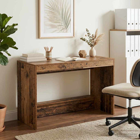 Postelový Stůl Staré Dřevo Kompozitní Dřevo 100 X 45 X 75 Cm