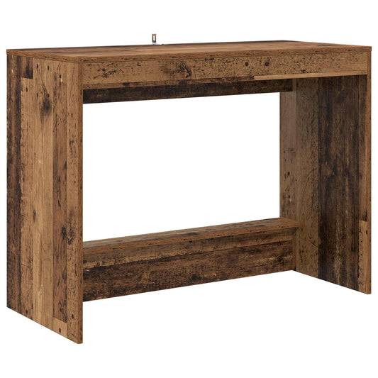 Postelový Stůl Staré Dřevo Kompozitní Dřevo 100 X 45 X 75 Cm