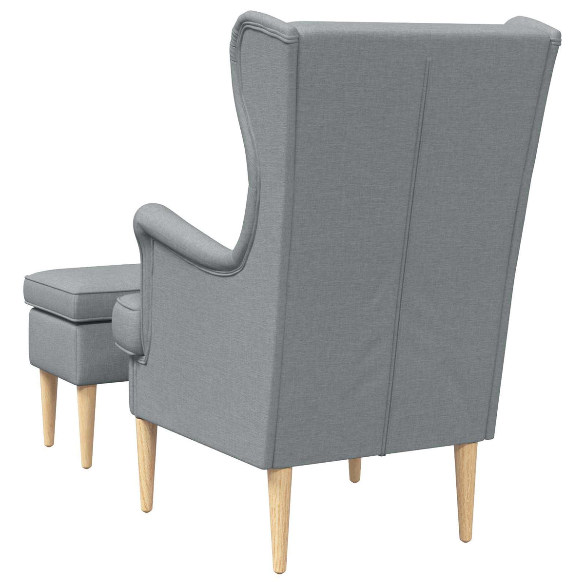 Křeslo S Podnožkou 2 Ks Textil
