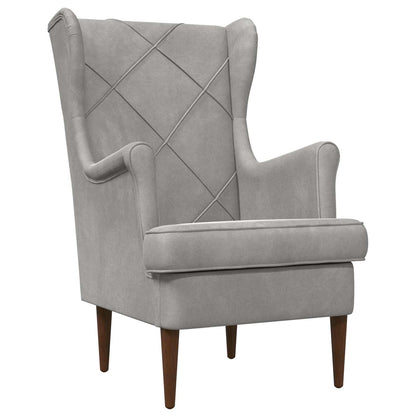 Křeslo S Podnožkou 2 Ks Samet