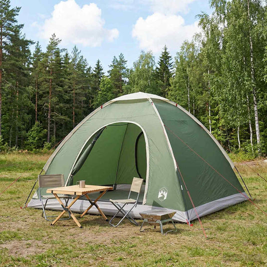 Kempingový Stan 4Místný 185T Polyester S Pu Povlakem