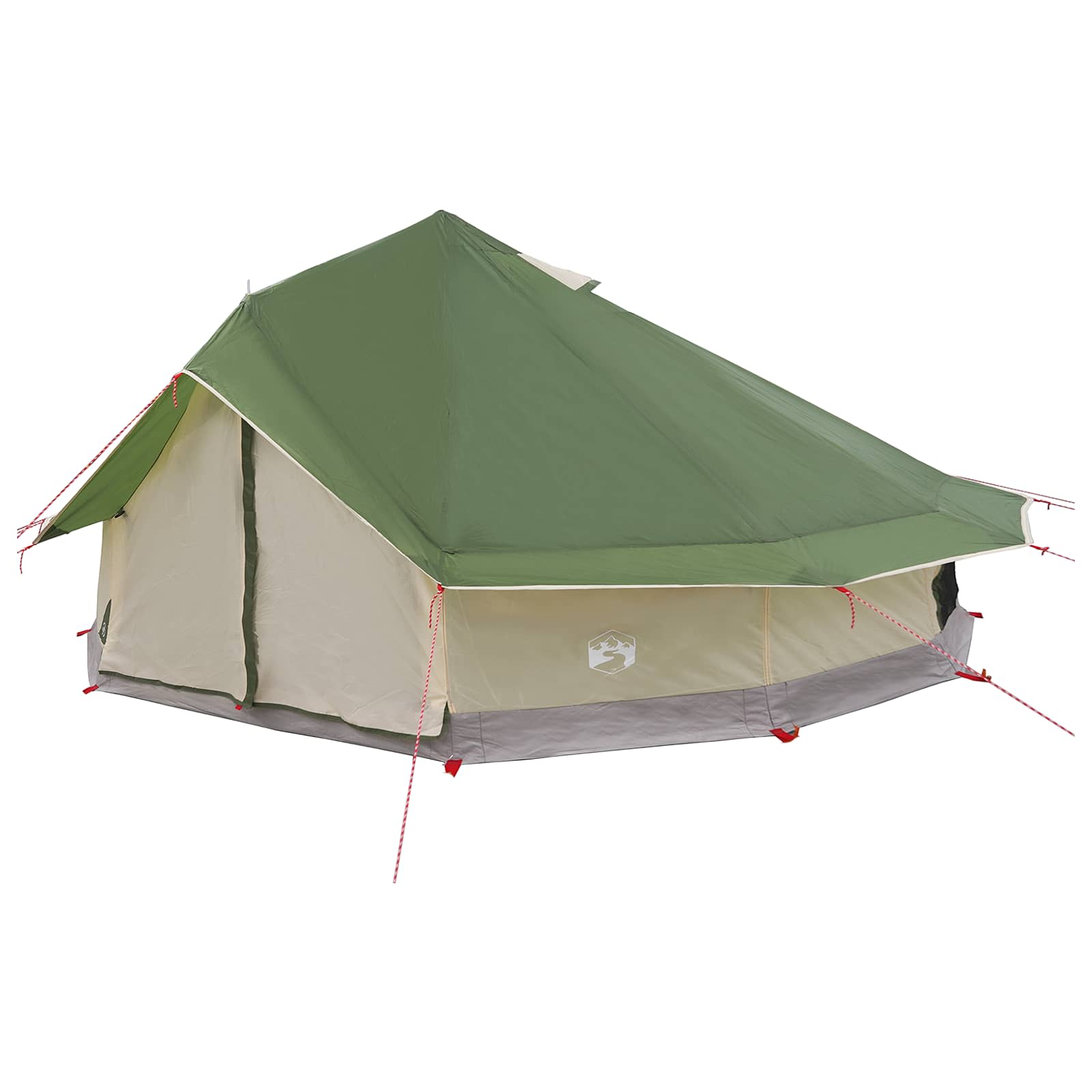 Tipi Stan 20 Osoba Zelená Polyester A Ocel