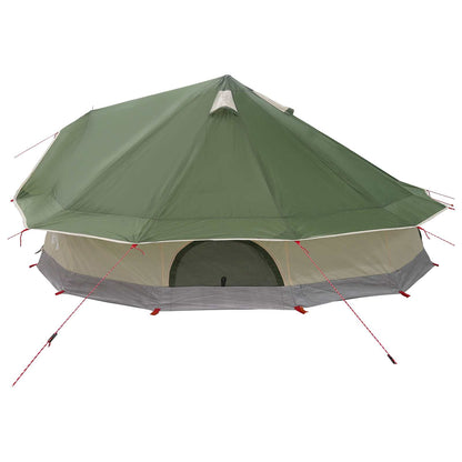 Tipi Stan 20 Osoba Zelená Polyester A Ocel