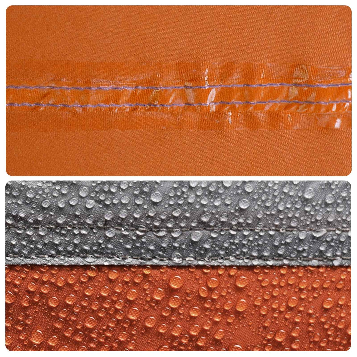 Tipi Stan 20 Osoba Šedá A Oranžová Polyester A Ocel