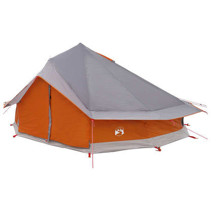 Tipi Stan 20 Osoba Šedá A Oranžová Polyester A Ocel