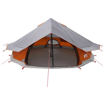Tipi Stan 20 Osoba Šedá A Oranžová Polyester A Ocel