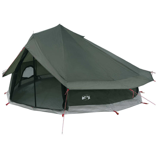 Tipi Stan 20 Osoba Armádně Zelená Polyester A Ocel