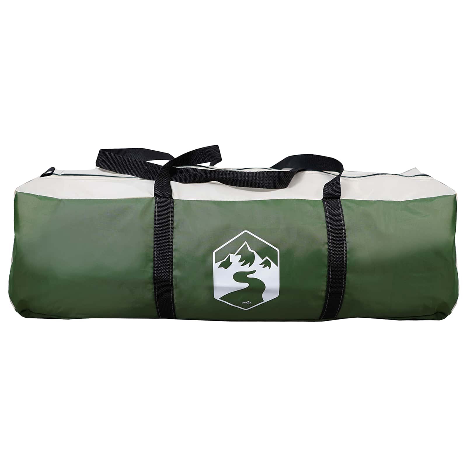 Tipi Stan Se Střechou Zelená 250 X 250 Cm Polyester A Ocel