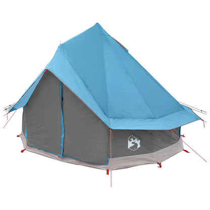 Tipi Stan Se Střechou Modrá 250 X 250 Cm Polyester A Ocel