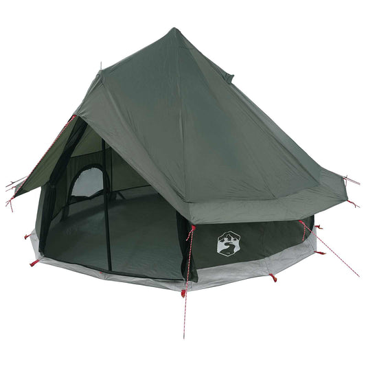 Tipi Stan Armádně Zelená 250 X 250 Cm Polyester A Ocel