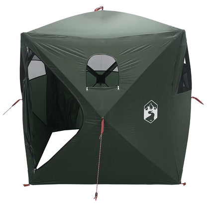 Lovecký Stan Armádně Zelená Pro 2 Osoby Polyester A Ocel
