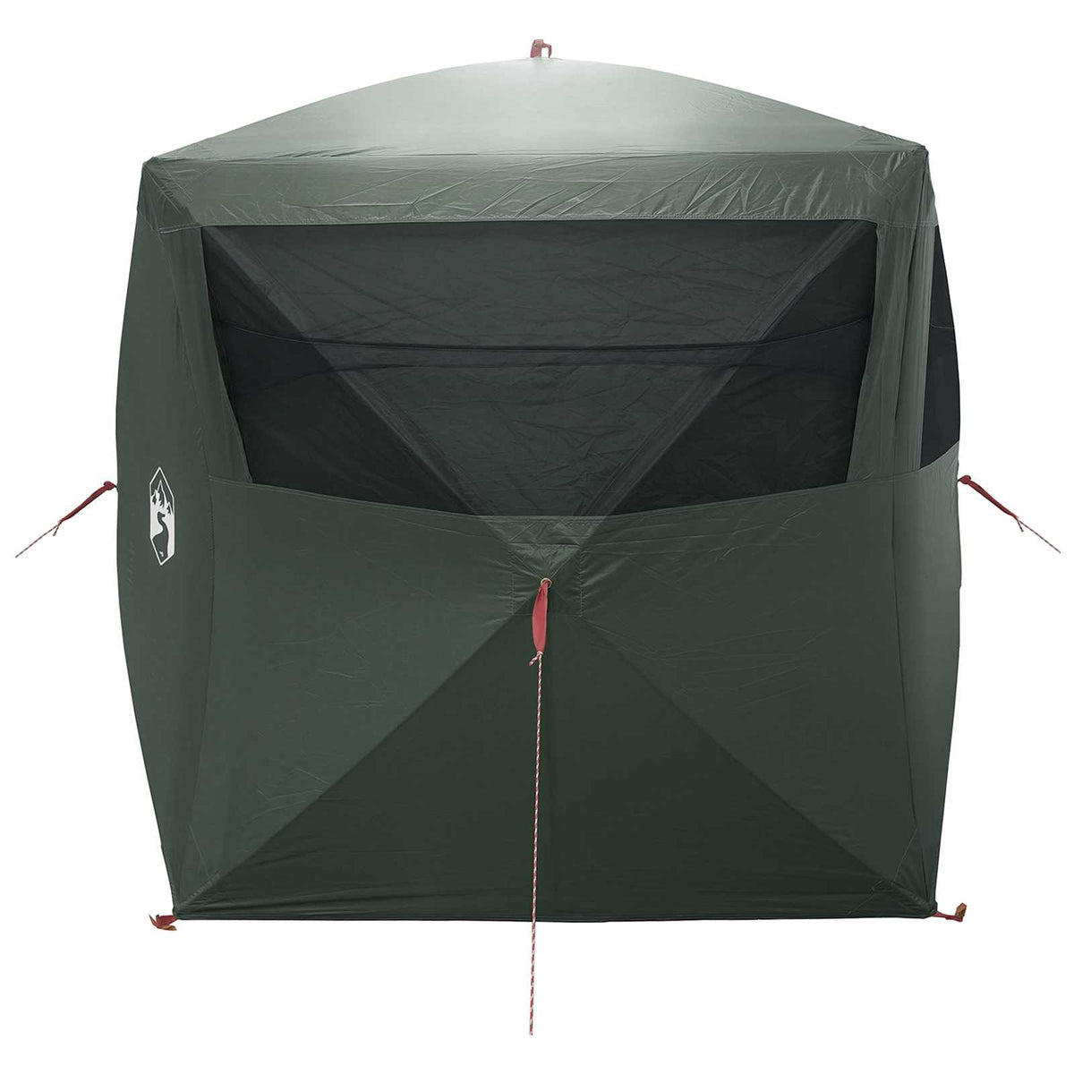 Lovecký Stan Armádně Zelená Pro 2 Osoby Polyester A Ocel