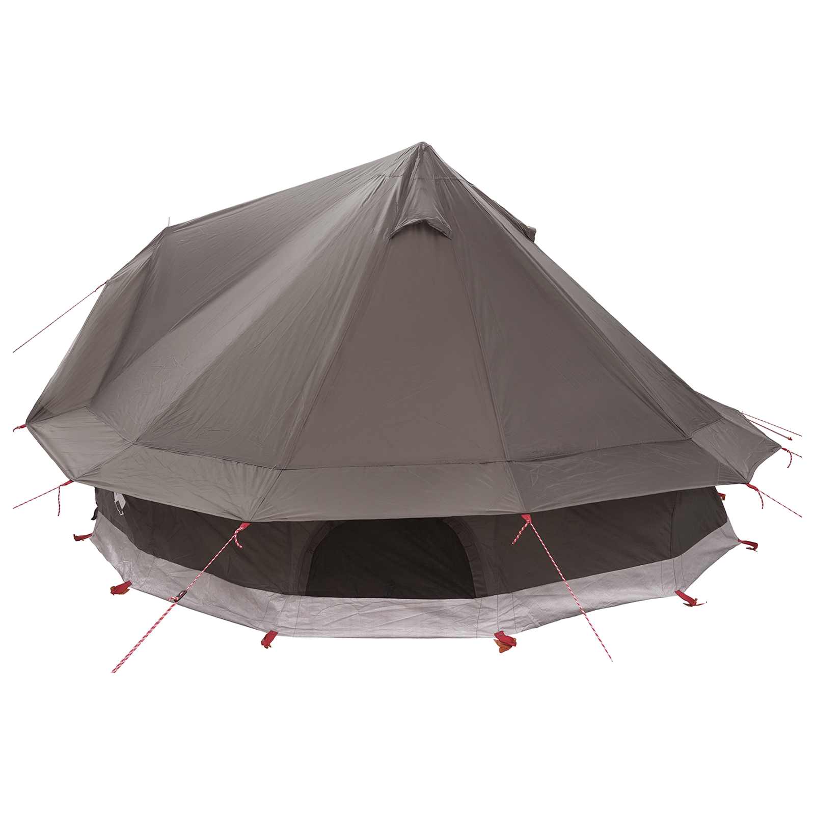 Tipi Stan Hnědošedý 700 X 700 X 395 Cm Polyester A Ocel