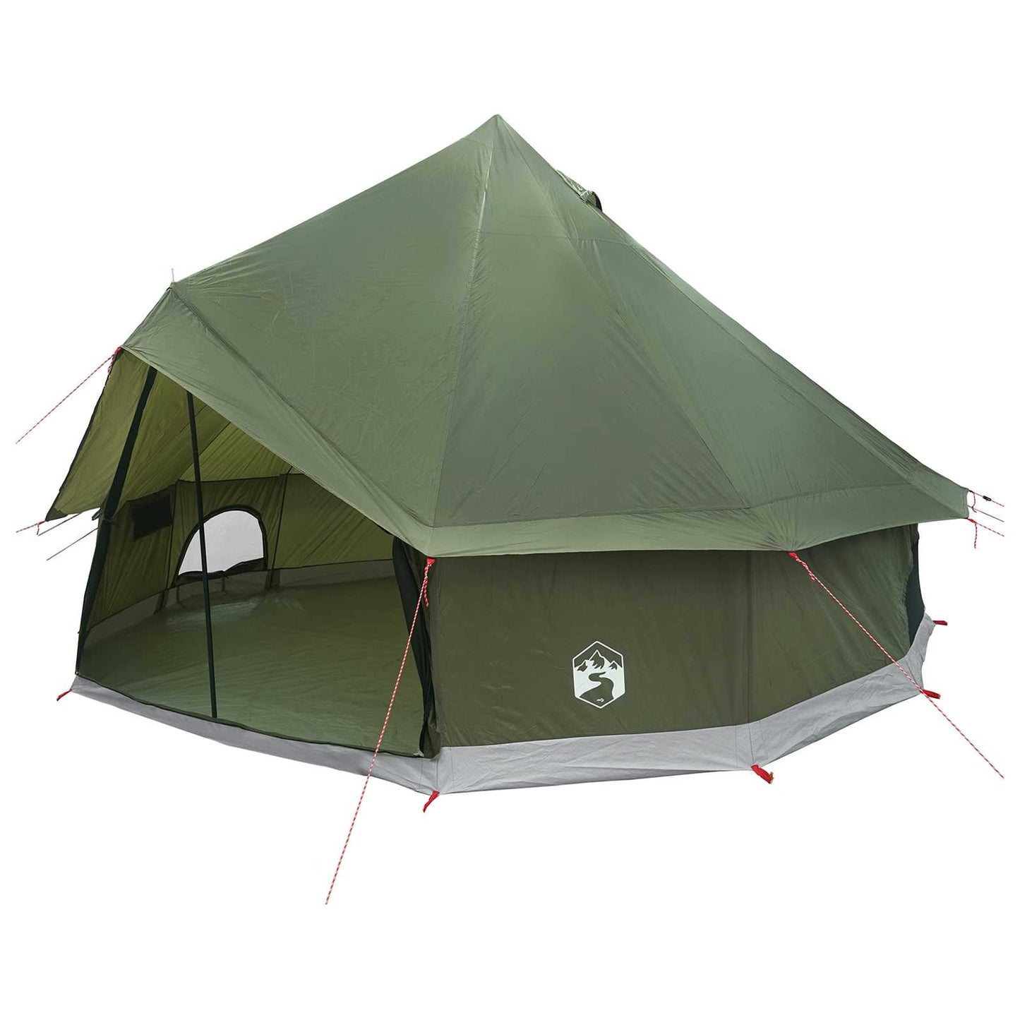 Tipi Stan Olivově Zelená 300 X 300 X 200 Cm Polyester A Ocel