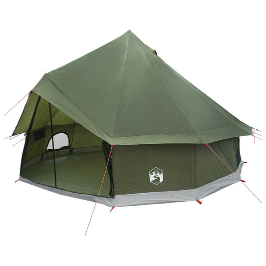 Tipi Stan Olivově Zelená 300 X 300 X 200 Cm Polyester A Ocel