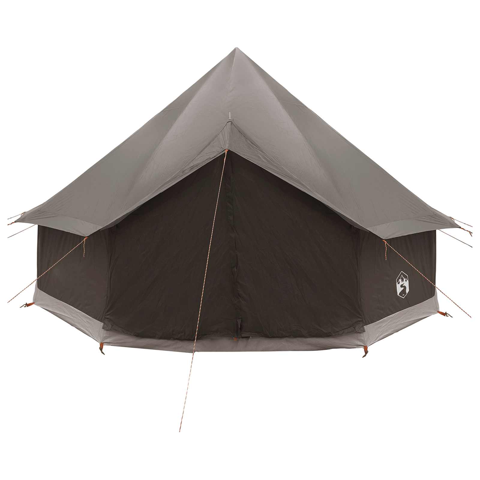 Tipi Stan Hnědošedý 300 X 300 X 200 Cm Polyester A Ocel