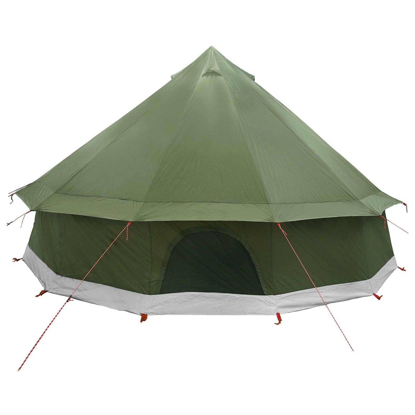 Tipi Stan Olivově Zelená 400 X 400 X 250 Cm Polyester A Ocel